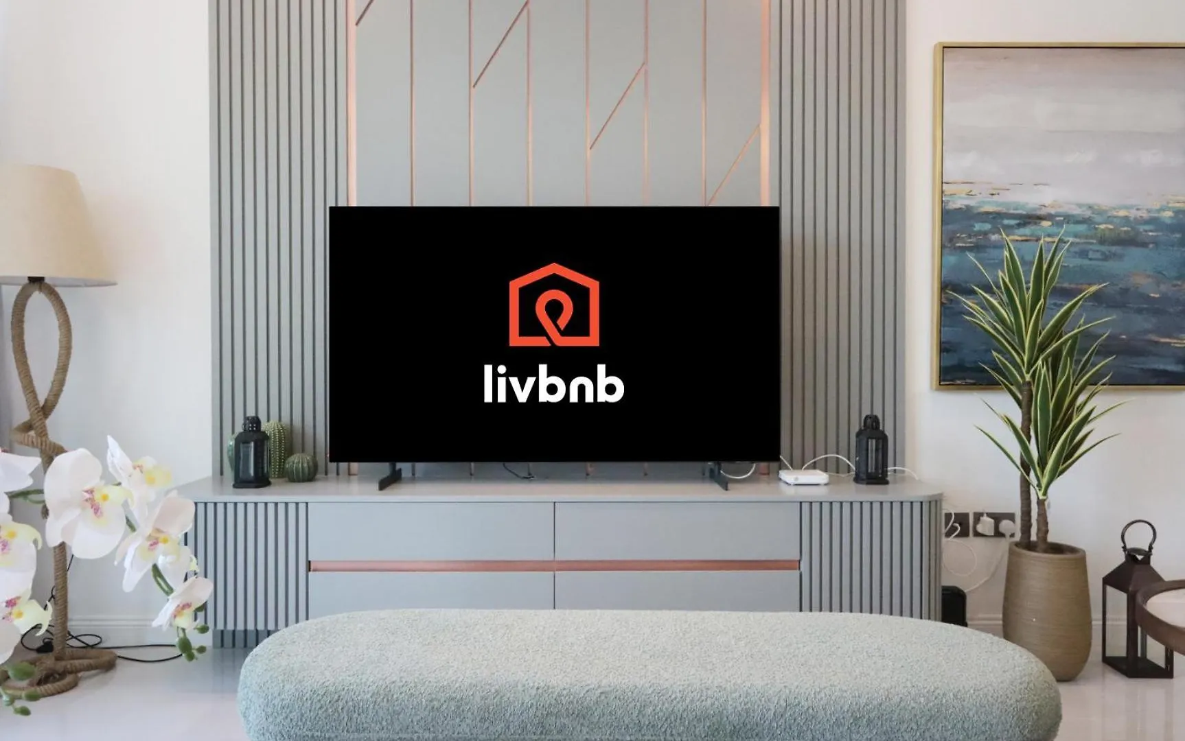 Livbnb - 2B With Modern Interiors, Emaar Boulevard 迪拜 0*,