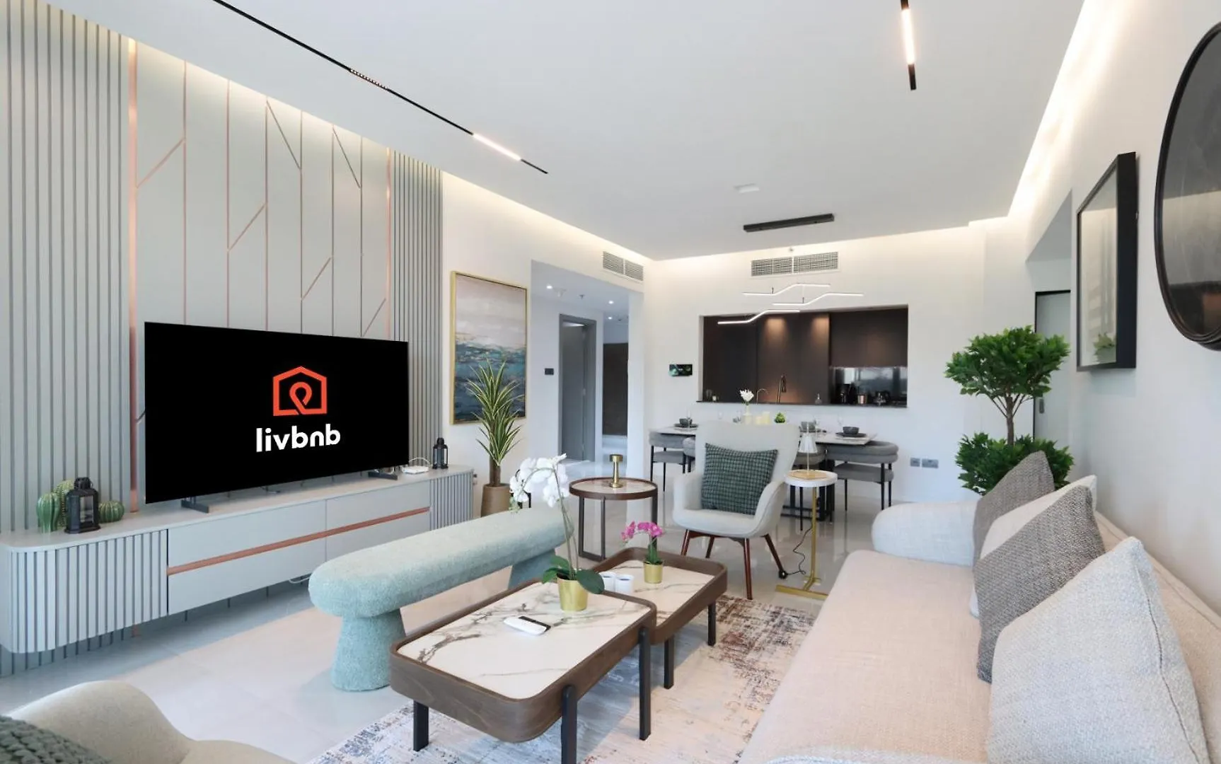 Livbnb - 2B With Modern Interiors, Emaar Boulevard Dubai 0*,  United Arab Emirates